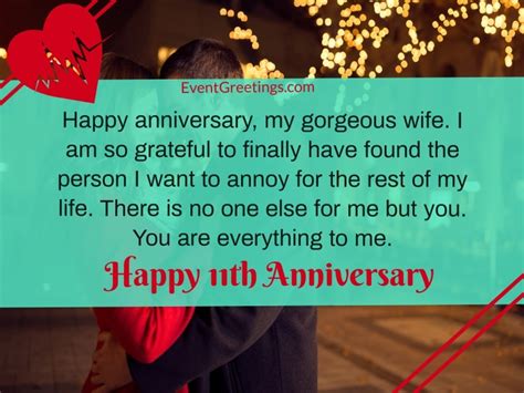 21 Exclusive 11 Year Anniversary Wishes – Events Greetings