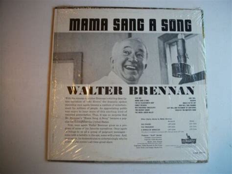 WALTER BRENNAN---MAMA SANG A SONG--VINYL ALBUM | eBay