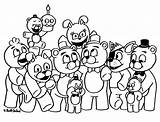FNAF Coloring Pages For All Fans Of Five Nights At Freddy’s  sketch template