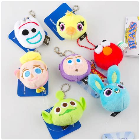 IVYYE Sesame Street Aliens Anime Stuffed Plush Dolls chain Pendant Fluffy Ornament Dolls ...