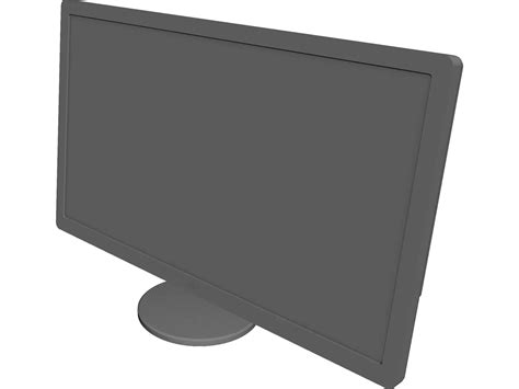 Monitor 27 inch CAD Model - 3DCADBrowser