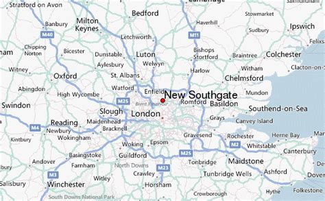 Southgate London Map