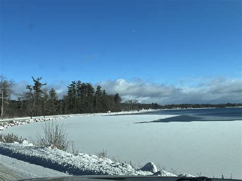 Lakes are freezing! - Coyote Crossing