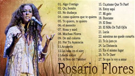 Rosario Flores sus mejores éxitos | Youtube, Canciones, Musica