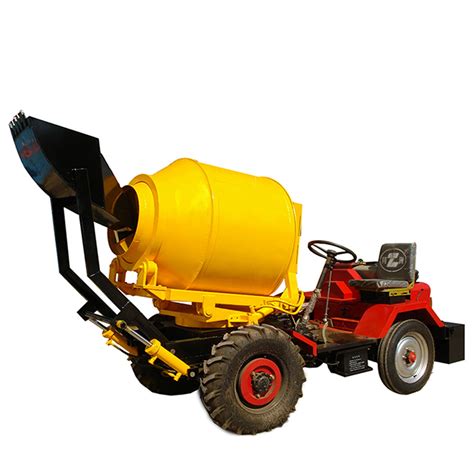 Gt80 Hydraulic Transmission Self Loading Mobile Concrete Mixer/ Cement Blender/Easy Operate ...