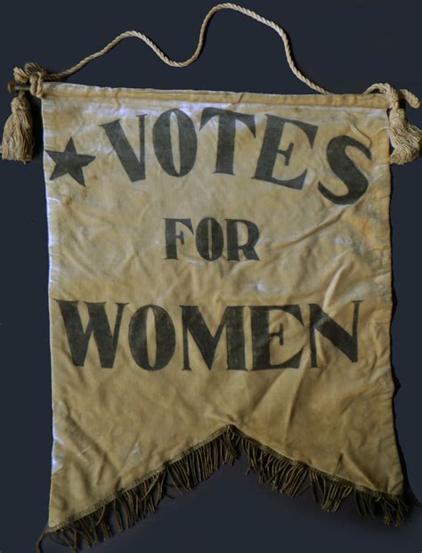 ORIGINAL Suffragette Banner Dakota Wesleyan Student Jessie Agnes ...