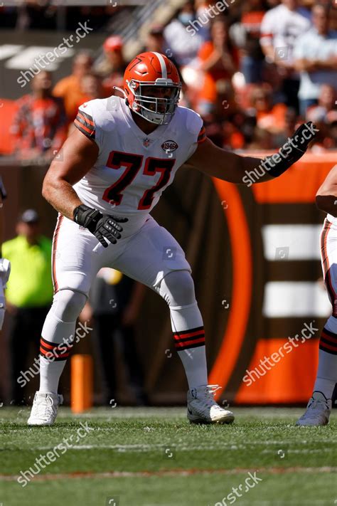 Cleveland Browns Guard Wyatt Teller 77 Editorial Stock Photo - Stock ...