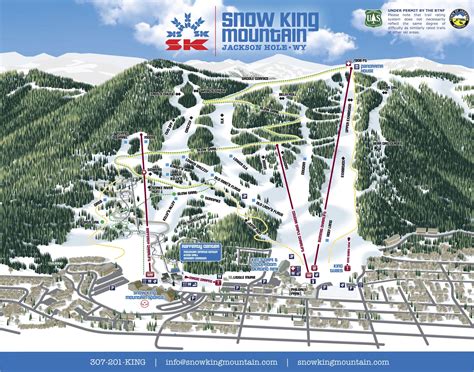 Snow King Mountain Trail Map | OnTheSnow