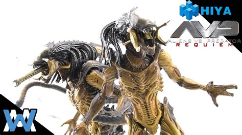 The Alien and Predator Hybrid!!| Hiya Toys Predalien Toy Review Aliens Vs. Predator Requiem ...