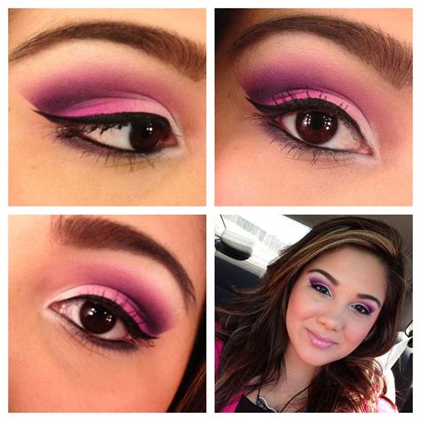 Pink && purple eyeshadow look! A tutorial on my page! www.youtube.com ...