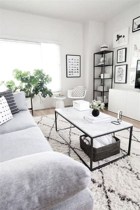 5 Monochrome Living Room Ideas That Looks So Cozy and Fabulous - SimDreamHomes