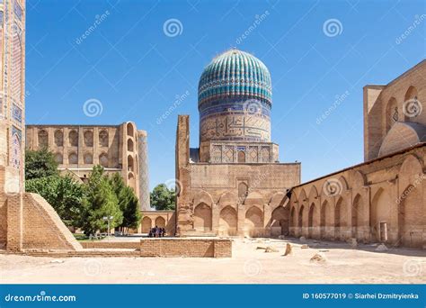 Samarkand Architecture. Ancient Mausoleum of Gur Emir. Family Tomb of ...