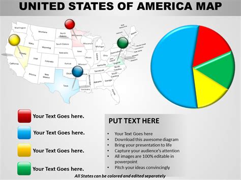 Best 30 Editable US Map PowerPoint Templates for Business Professionals ...