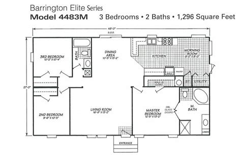 Mobile Home Floor Plans Double Wide - Flooring Ideas