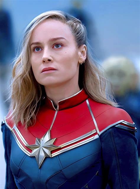 Brie Larson as Carol Danvers aka Captain Marvel | The Marvels | 2023 - Marvel's Captain Marvel ...