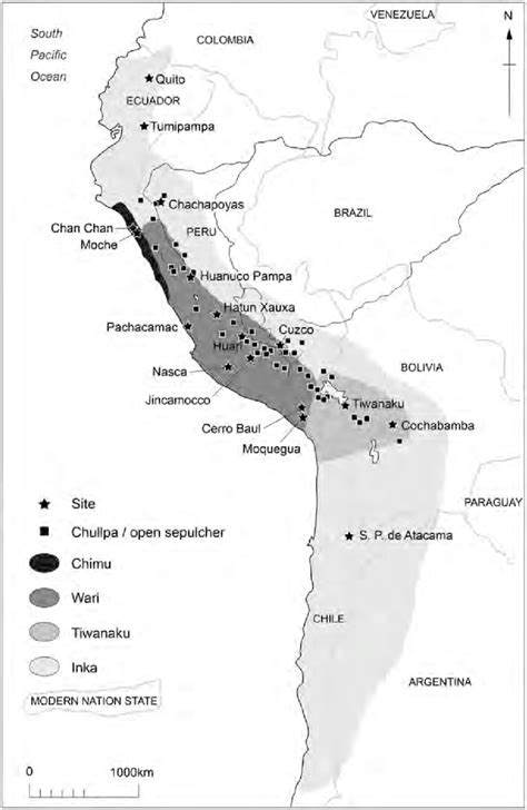 Tiahuanaco Map