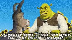 Shrek Ogres Have Layers GIFs | Tenor