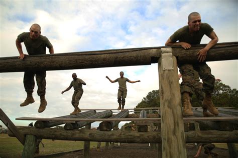 DVIDS - Images - Photo Gallery: Marine recruits tackle obstacle course on Parris Island [Image 4 ...