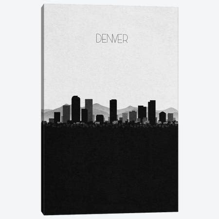 Denver Skyline Canvas Art by Ayse Deniz Akerman | iCanvas