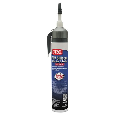 CRC RTV Silicone Adhesive/Sealants, 8 oz Pressurized Tube, Clear - Walmart.com - Walmart.com