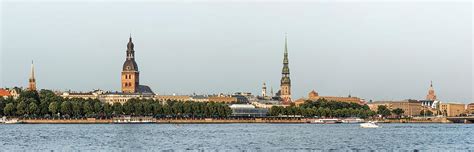 The Daugava River And The Old Town Photograph by Maremagnum | Fine Art America