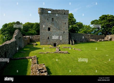 Historic Loch Leven Castle near Kinross, Scotland Stock Photo - Alamy