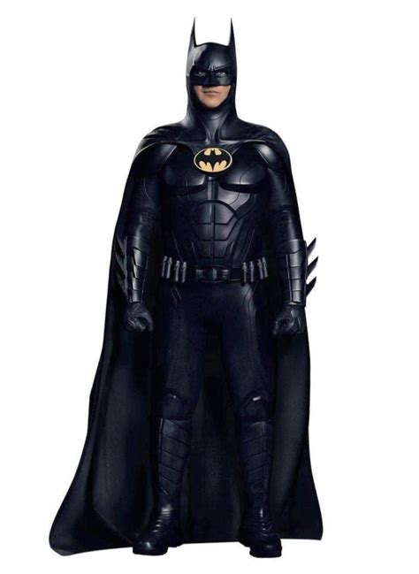 First look Michael Keaton in his Batman costume for the flash movie ...