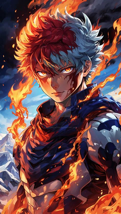 Shoto Todoroki FanArt by Zlatanovitch on DeviantArt