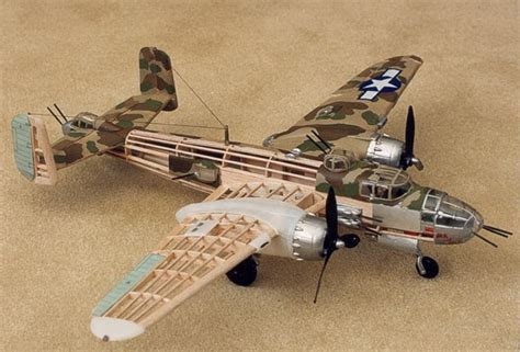 Guillow North American B25 Mitchell Wooden Aircraft Kit | Hobbies