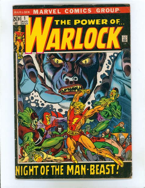 Warlock #1 (1972) origin of Adam Warlock, Soul Stone revealed, MCU Spec ...