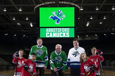 Vancouver introduces the Abbotsford Canucks | TheAHL.com | The American ...