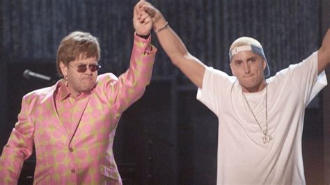 The Truth About Eminem And Elton John's Relationship