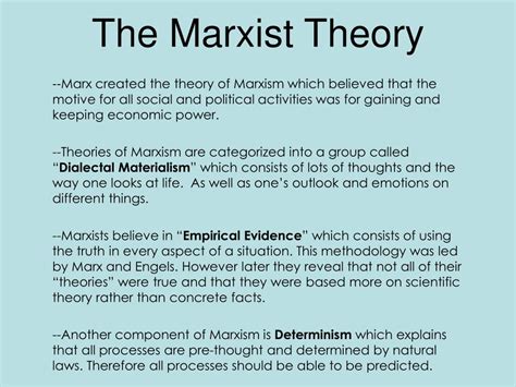 PPT - Marxism PowerPoint Presentation - ID:381345