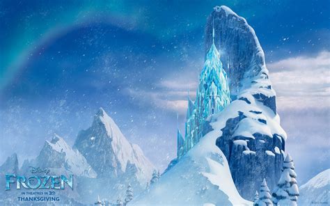 Ice Castle from Disney’s Frozen Desktop Wallpaper