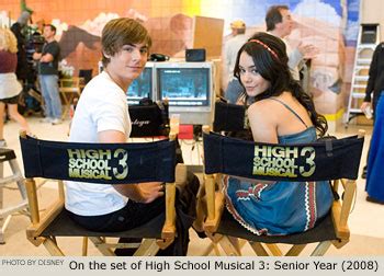 High School Musical 3 Photos - Behind The Scenes, Zac Efron, Vanessa ...