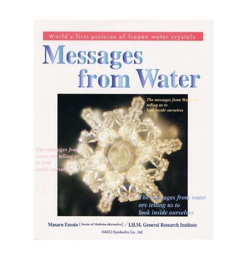 Messages From Water Dr. Emoto