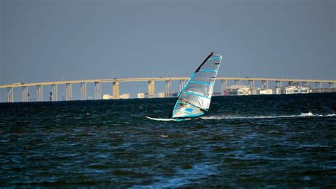 Windsailing by JFK Causeway Photograph by Kristina Deane | Fine Art America