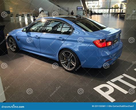 BMW M3, Side View, Blue Color Editorial Photo - Image of historic, helmet: 231155581