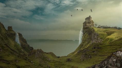 The castle on the hill by Firehead65 on DeviantArt