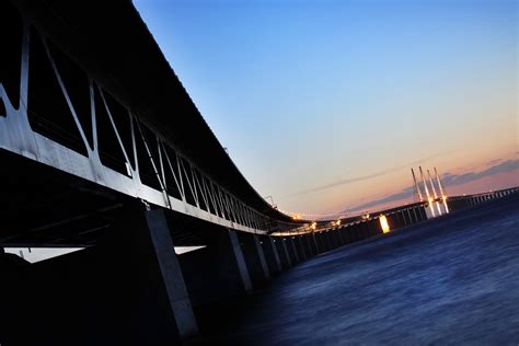 Oresund Bridge at Sunset – Via Jesus