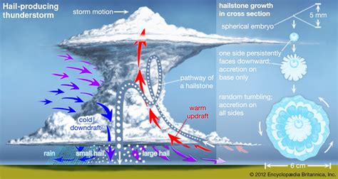 Supercell Thunderstorm Diagram