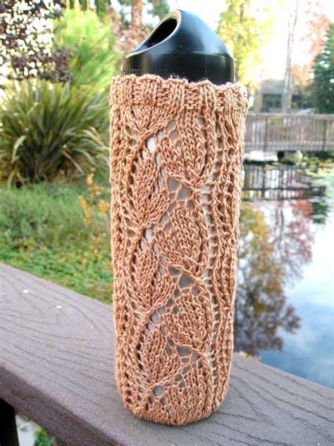 Laws of Gravity: For Pretty: A Water Bottle Cover Pattern | Crochet dishcloth gift, Bottle cover ...