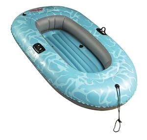 Amazon.com : Coleman Navigator 2-Person Inflatable Boat : Open Water ...