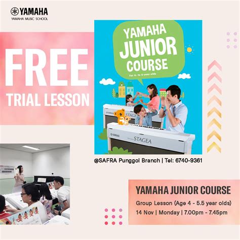 FREE Trial Lesson at SAFRA Punggol Branch [November 2022]