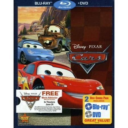 Cars (Blu-ray + DVD) (Widescreen) - Walmart.com