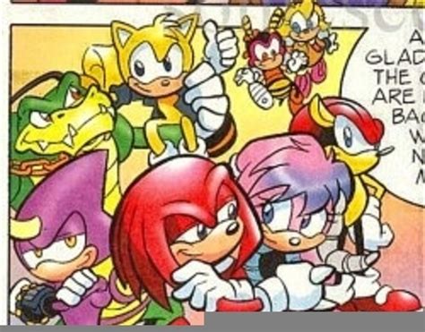 Knuckles and the Chaotix - Archie Knuckles Photo (16550441) - Fanpop