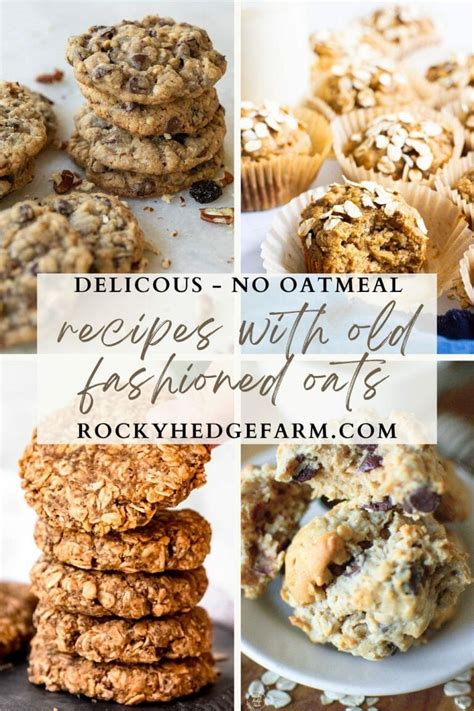 40 Recipes With Old Fashioned Oats - Rocky Hedge Farm