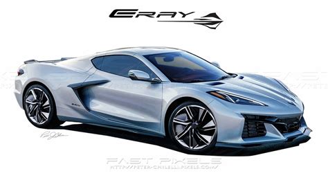 C8 Chevy Corvette E-Ray Unofficially Joins the Stingray and Z06 Mid-Engine Party - autoevolution