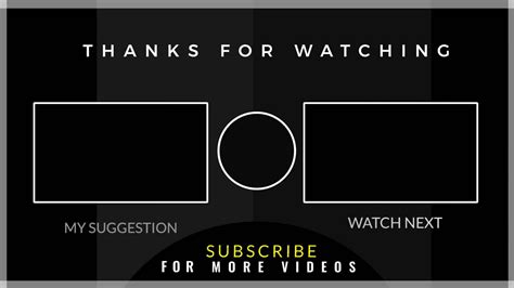 Animated end screen video template 23389083 Stock Video at Vecteezy