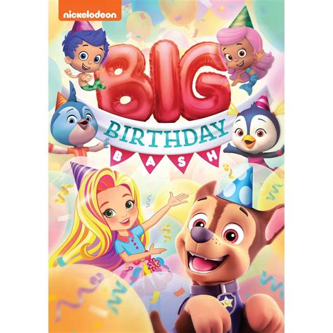 Nick Jr: Big Birthday Bash (DVD) | Nick jr, Birthday bash, Birthday